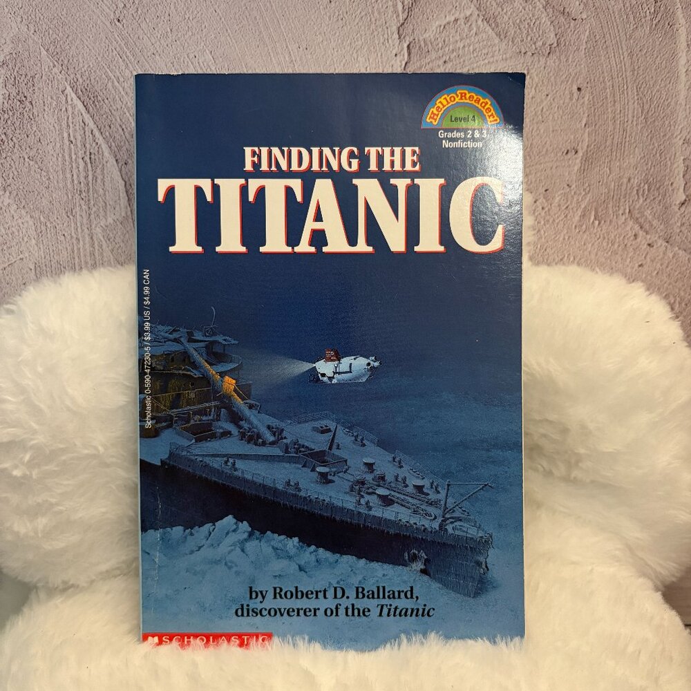 5 for $15 📕Finding the Titanic, Level 4, Grade 2 & 3, Scholastic (SKU: 153MI)